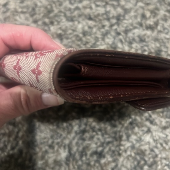 Louis Vuitton red denim wallet - Picture 7 of 7
